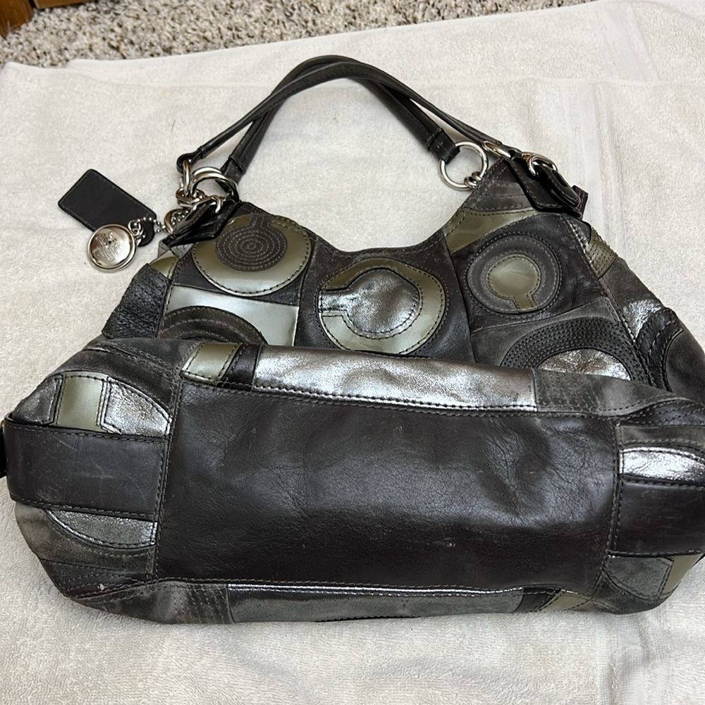 COACH Madison Maggie inlayed patchwork bag - Picture 4 of 13